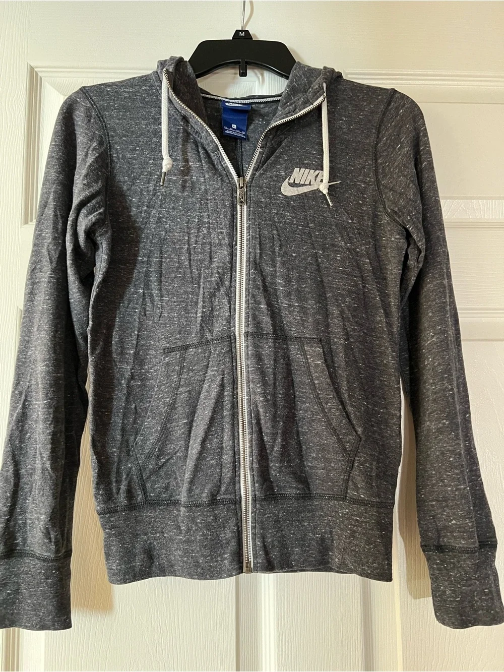 Nike Gray Zip-Up with Hood